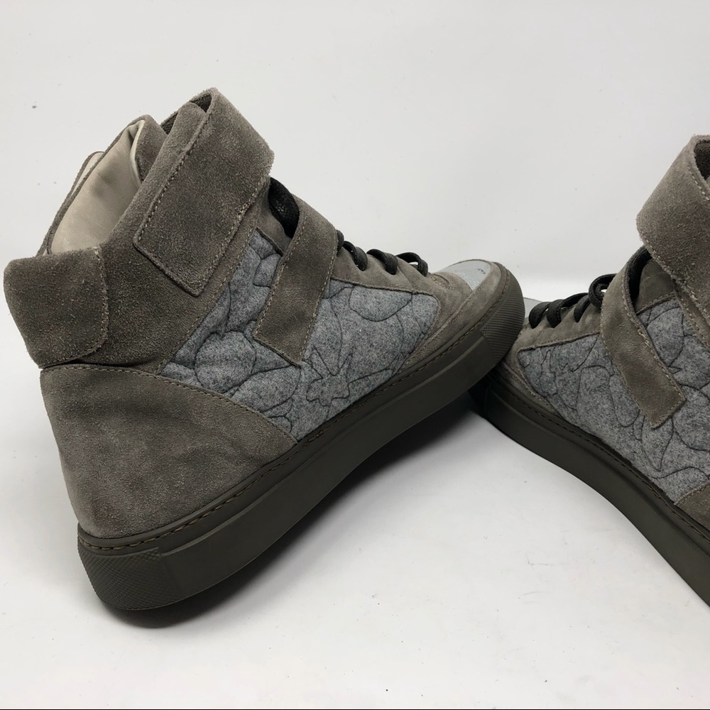 Brunello Cucinelli Hightop Suede Sneakers - Picture 4 of 8